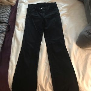 J BRAND black bootcut jeans